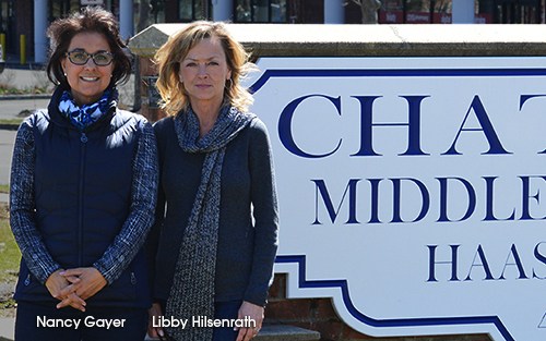 Nancy Gayer and Libby Hilsenrath