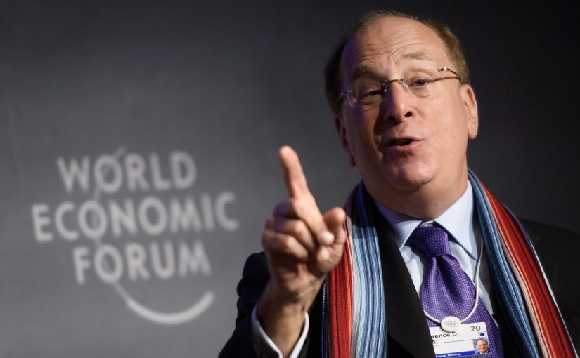 BlackRock CEO and WEF globalist Larry Fink says corporations must work harder to ‘force’ people to change&nbsp;behaviors