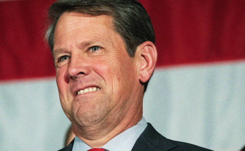 Why is Georgia GOP Governor Brian Kemp heading to&nbsp;Davos?