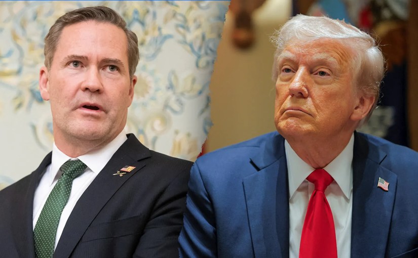 Trump fires globalist neocon national security adviser Mike&nbsp;Waltz